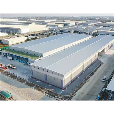 Metallist hoone konstruktsiooni teraskonstruktsiooniladu